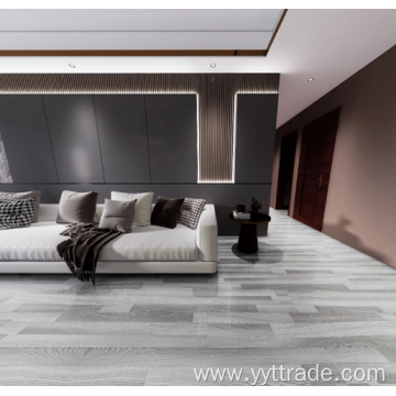 7mm Gray Wide Plank Laminate Flooring